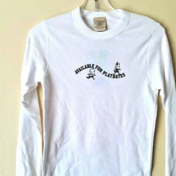 KIDS SHIRT Available For Play Dates Youth Sz NWT - Picture 2 of 2